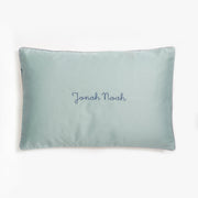 Adventures in Wonderland Toddler Pillow - Aqua