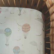 Touch The Sky Crib Sheet - Pink