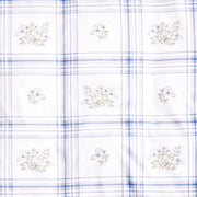 Fleur + Stripe Baby Duvet - Ivory