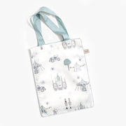 Adventures in Wonderland Toddler Pillow - Aqua