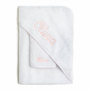 Baby Hooded Towel - Pink
