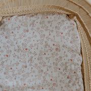 Into The Woodlands Crib Sheet - Ivory