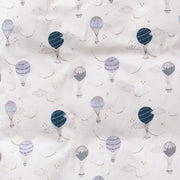 Touch The Sky Crib Sheet - Blue