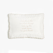 Picnic Gingham Toddler Pillow - Beige
