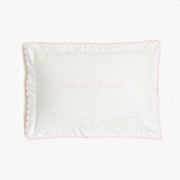 Picnic Gingham Toddler Pillow - Pink