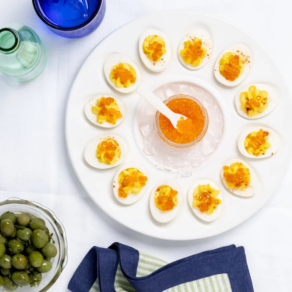 Deviled Egg Ceramic Serving Platter