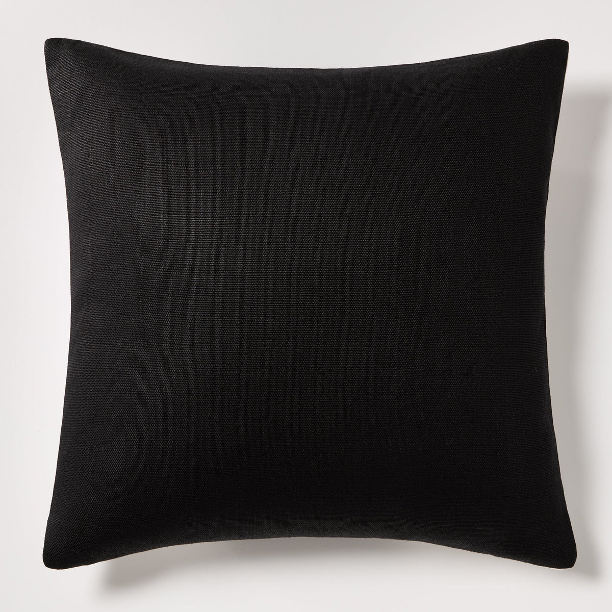 Diane Keaton + Hudson Grace Black Wide Linen Stripe Throw Pillow
