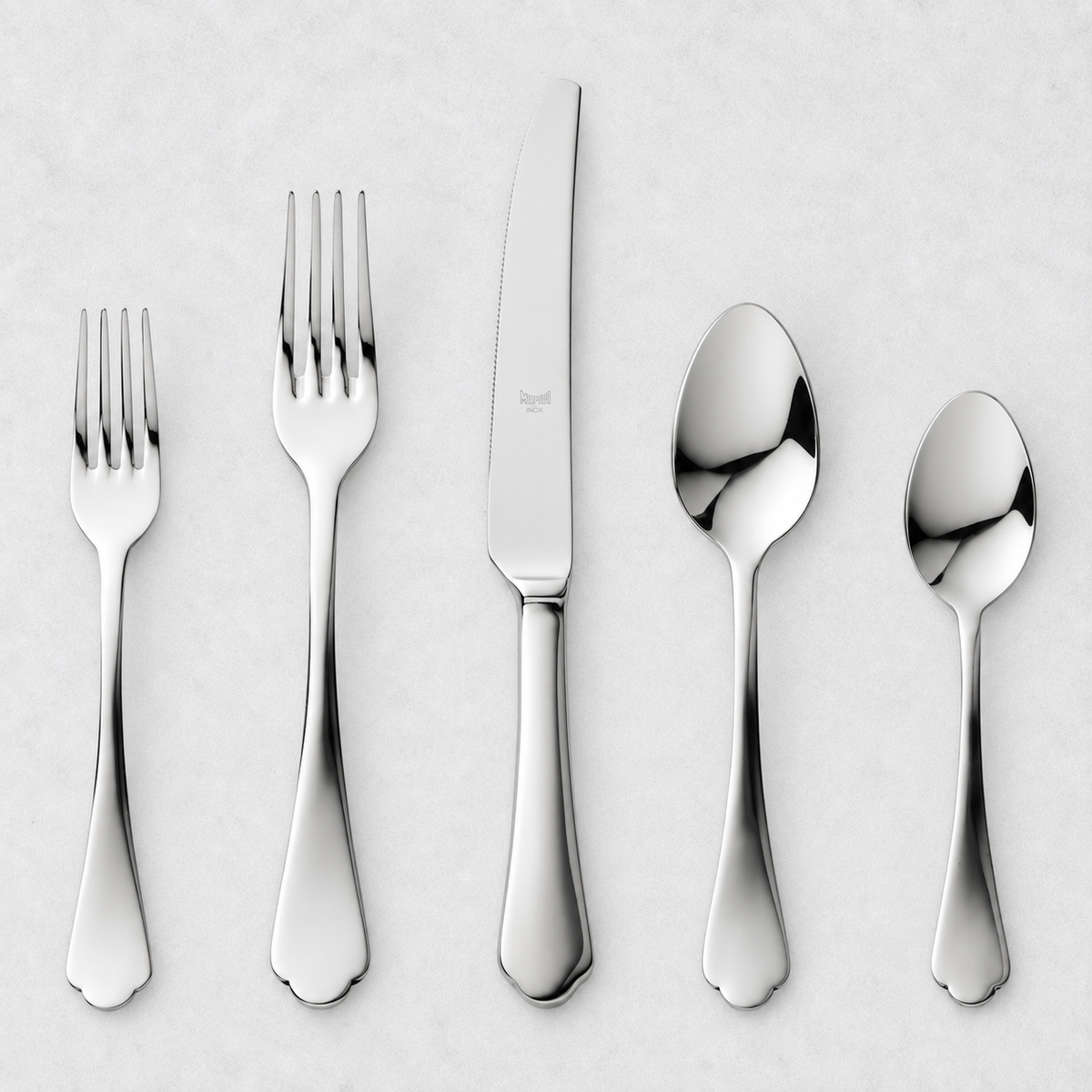 Dolce Vita Stainless Steel 5-Piece Flatware Set