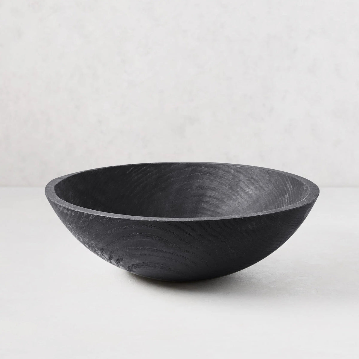 Ebonized Wood Bowl (15")