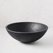 Ebonized Wood Bowl (18")