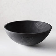 Ebonized Wood Bowl (21")
