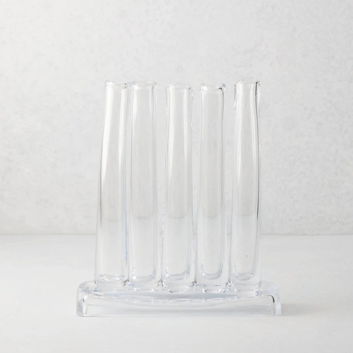 Elli Small Scissor-Cut Glass Vase