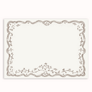 Stationery & Notepad Gifting Set- Embroidered Cocoa