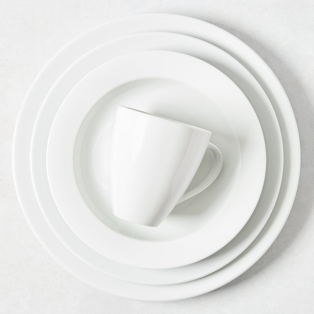 Everyday Porcelain Dinner Plate