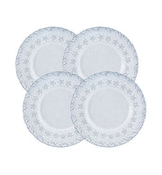 Bordallo Pinheiro Flora Antique White – Dessert Plate 23cm/ 9", set of 4