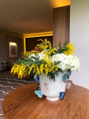 Bordallo Pinheiro Cloudy Butterflies By Cláudia Schiffer – Large Vase 29.5 cm/ 11"