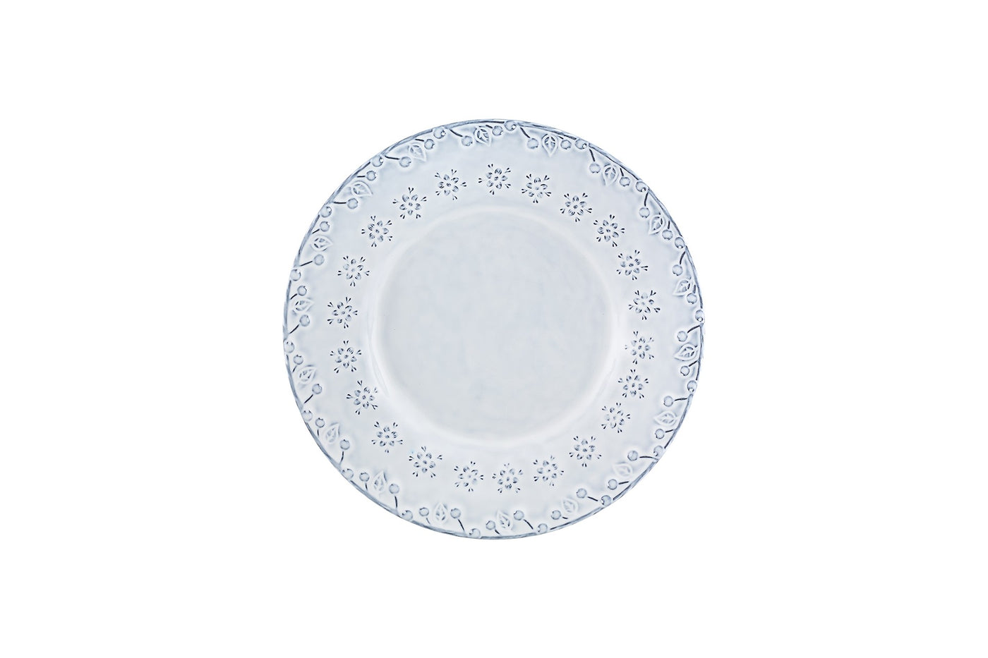 Bordallo Pinheiro Flora Antique White – Dessert Plate 23cm/ 9"