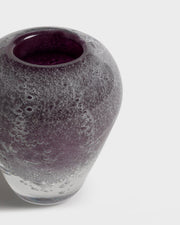 Glass Vase Stellato Violet