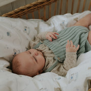 Little Toy Chest Baby Duvet - Ivory