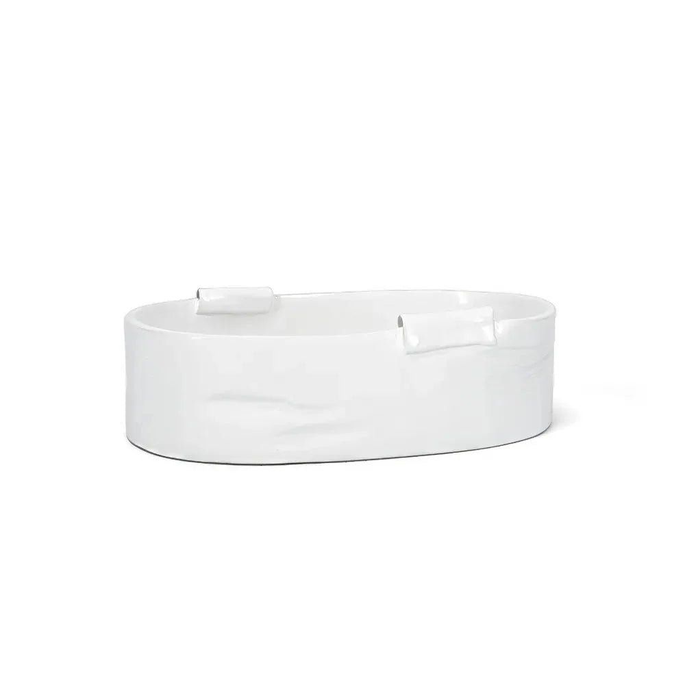 Handmade Ceramic Baker 4696, Small by Montes Doggett