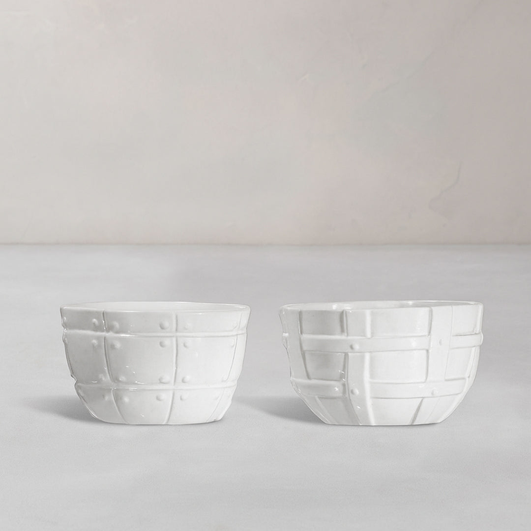 Handmade Ceramic Bowl 4987, Set of 2, by Montes Doggett