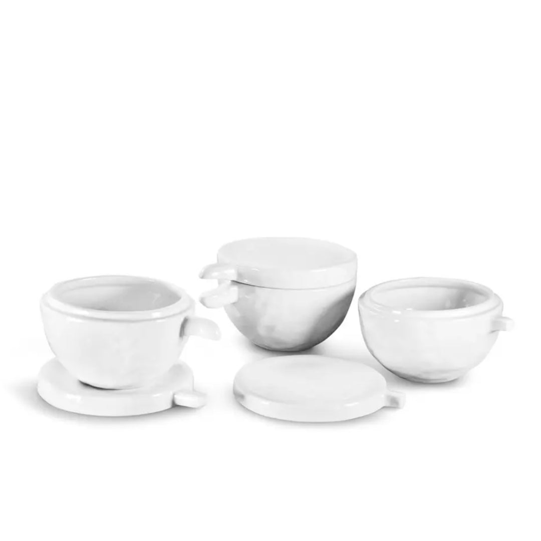 Handmade Ceramic Bowls 5175, Set of 3, by Montes Doggett