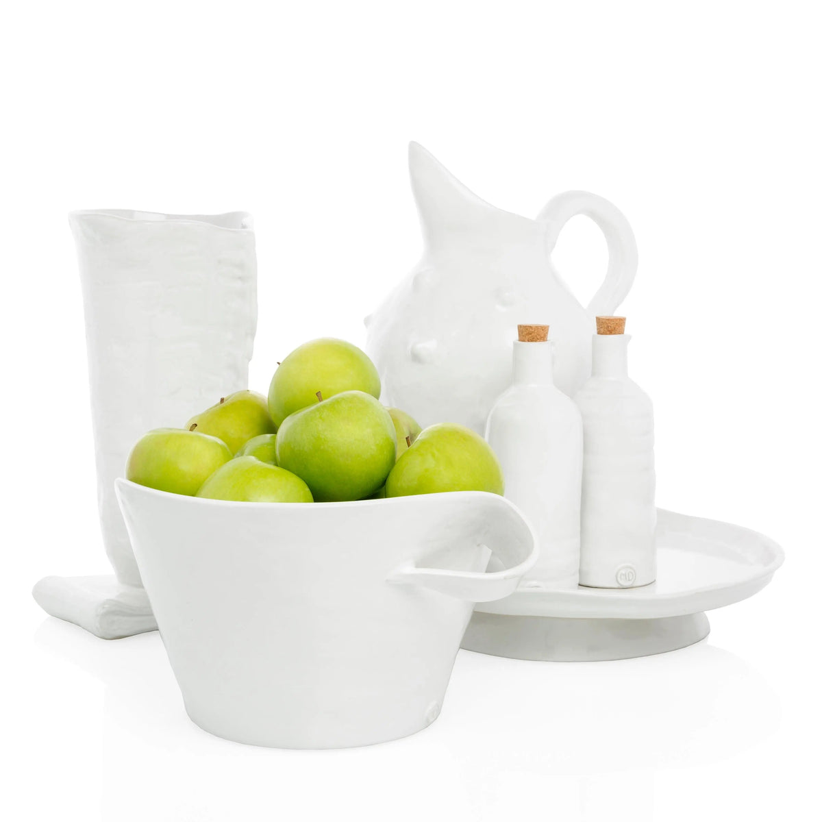Handmade Ceramic Oil & Vinegar 5006 by Montes Doggett