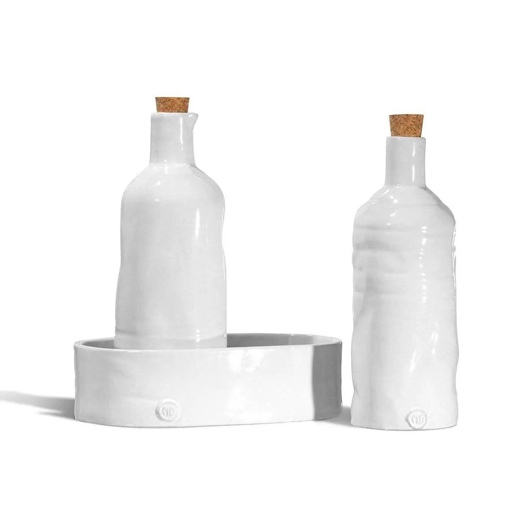 Handmade Ceramic Oil & Vinegar 5006 by Montes Doggett