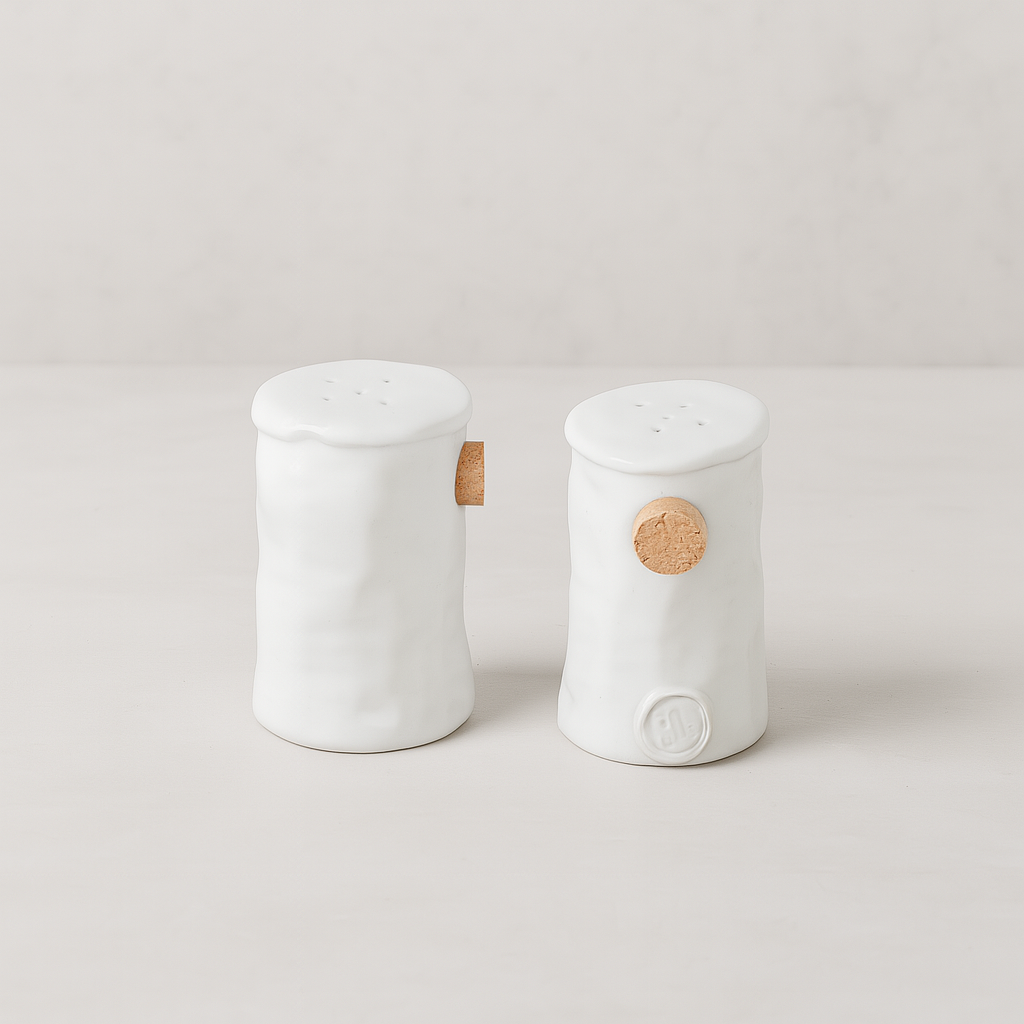 Handmade Ceramic Salt & Pepper 5390 by Montes Doggett