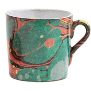 Astier de Villatte Marbled Cup and Saucer