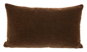 Chocolate Mohair Pillows