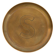 Brass Alphabet Coasters
