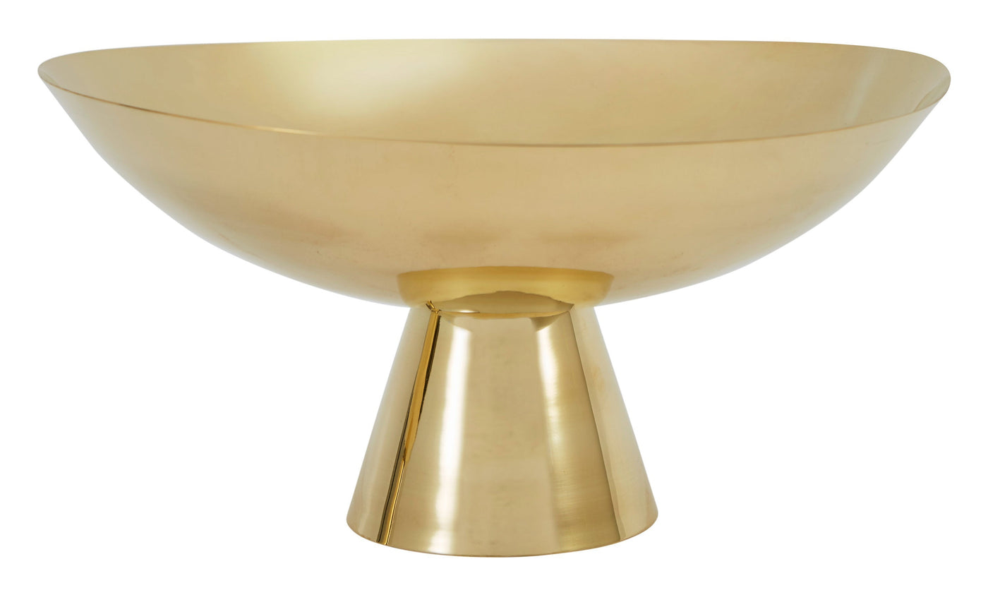 Brass Pedestal Bowl