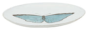 Astier de Villatte Blue Butterfly Plate