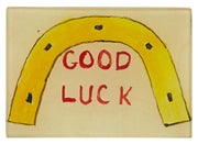 Good Luck Horseshoe Tray