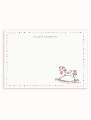 Stationery & Notepad Gifting Set- Embroidered Cocoa