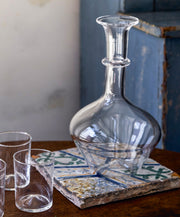 Pienza Graduated Glass Decanter