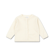 Venti Pointelle Knit Cardigan