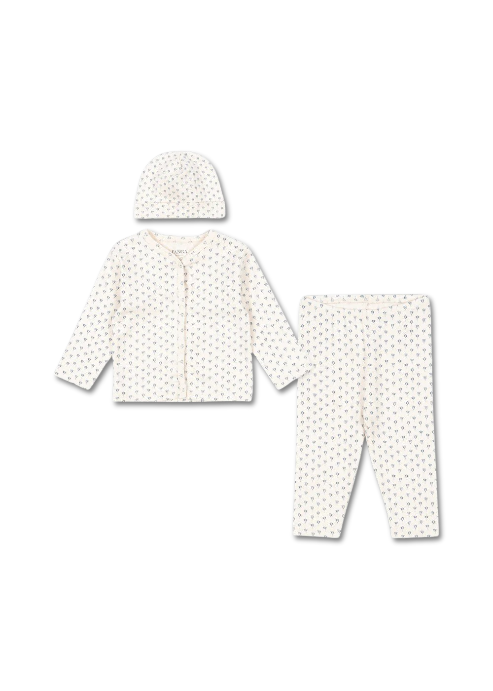 Bello Newborn Set in Punto Blu