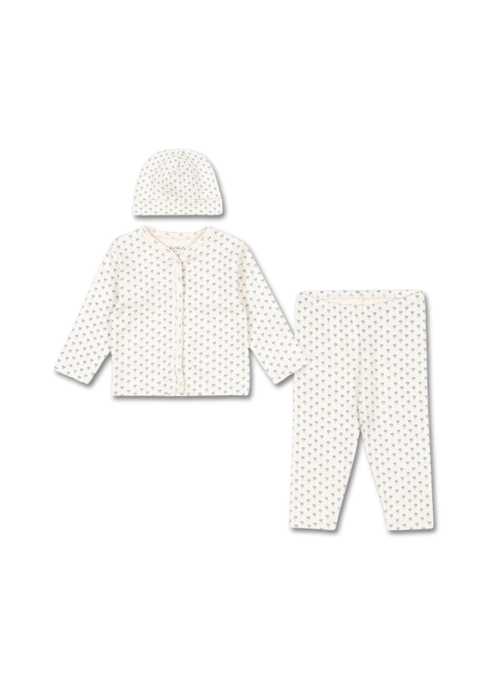 Bello Newborn Set in Punto Blu