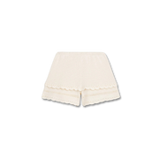 Mekylana Crochet-Trim Knit Shorts