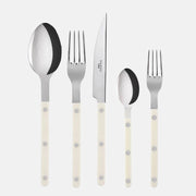 Ivory Bistro 5-Piece Flatware Set