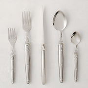 Jean Dubost Laguiole Stainless Steel 5-Piece Flatware Set