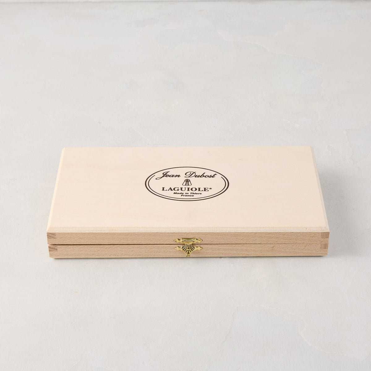 Jean Dubost Laguiole Stainless Steel Table Knives, Set of 6