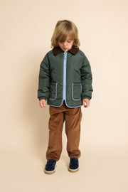 Kalle Jacket in Green Oak