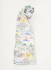 Baby Bib & Shawl Blanket Set - Limoncello