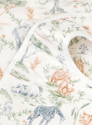 Organic Cotton Printed Baby Burp Cloth