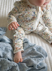 Baby Organic Cotton Zippered One-Piece