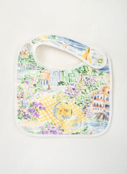Tummytime Bib & Shawl Blanket Set - Limoncello