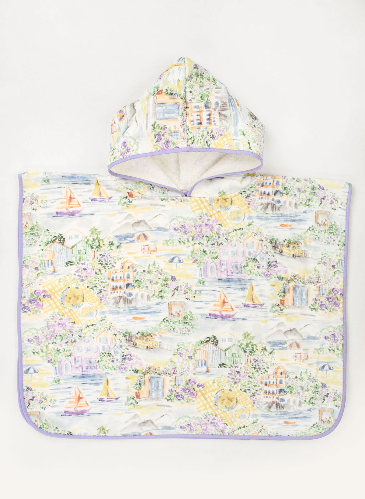 Children's Organic Cotton Swim Poncho